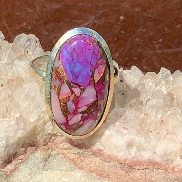 Shellys Boutique Jewelry - KINGMAN DAHLIA 925 STERLING SILVER RING, SIZE 8